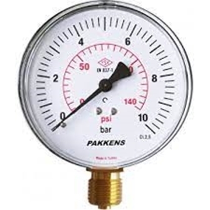 Pakkens, 40 mm. -1 - 60 Bar Manometre resmi